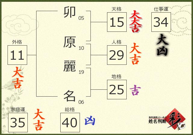 診断結果画像