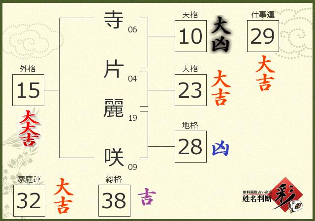 診断結果画像