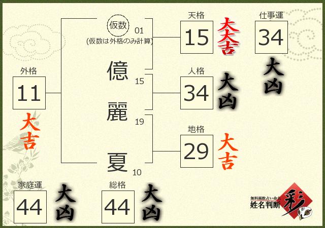 診断結果画像
