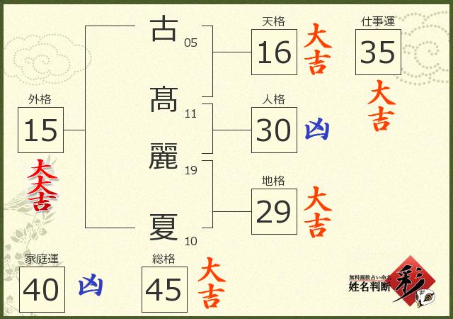診断結果画像