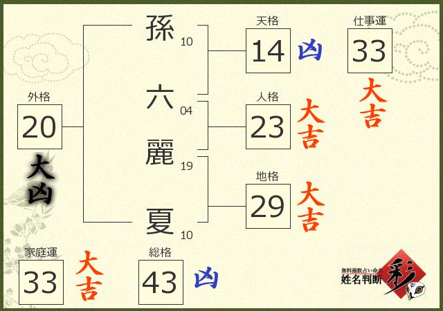 診断結果画像