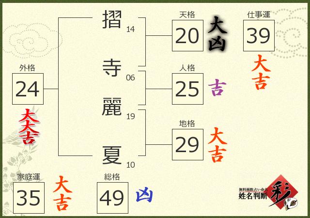 診断結果画像