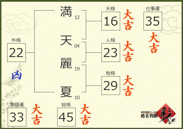 診断結果画像