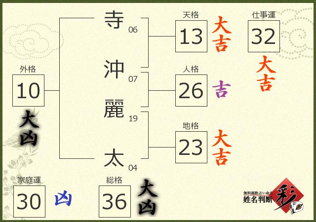 診断結果画像