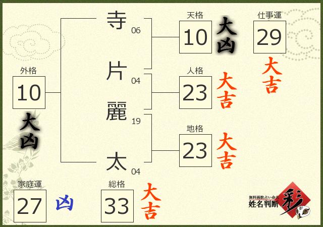 診断結果画像