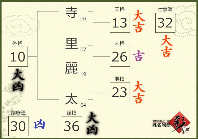 診断結果画像