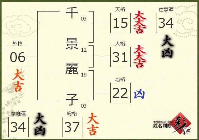 診断結果画像