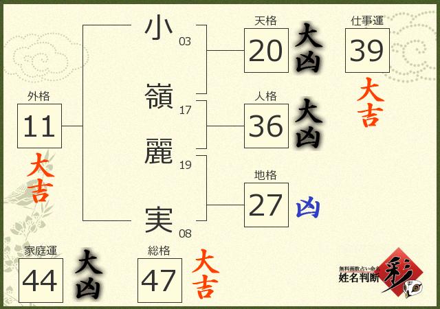 診断結果画像