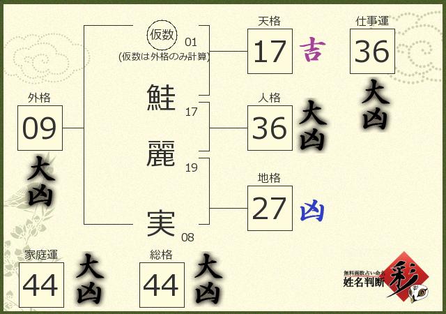 診断結果画像