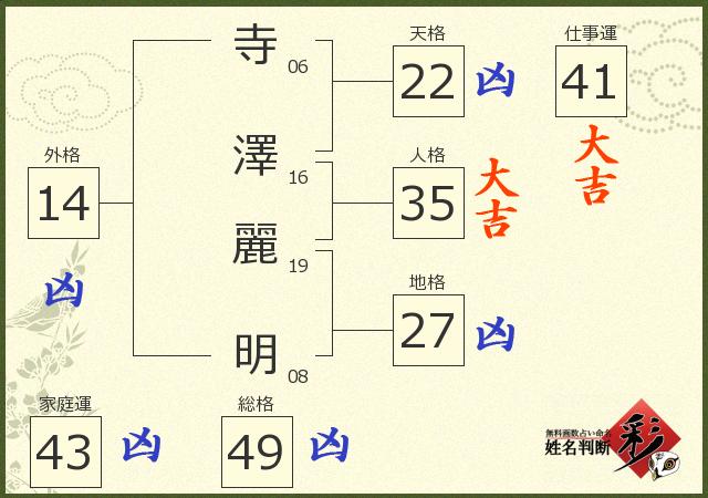 診断結果画像