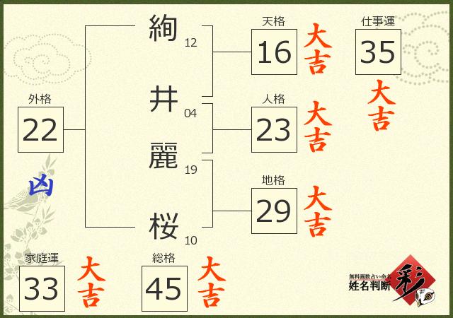 診断結果画像