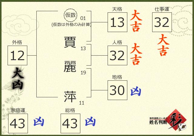 診断結果画像