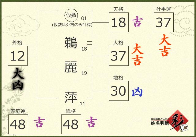 診断結果画像