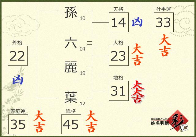 診断結果画像