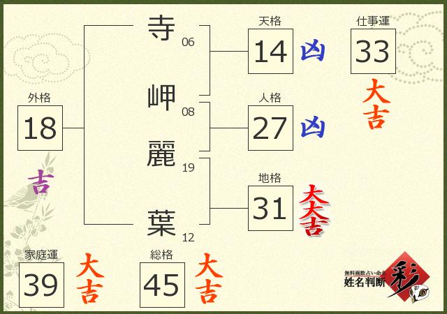 診断結果画像