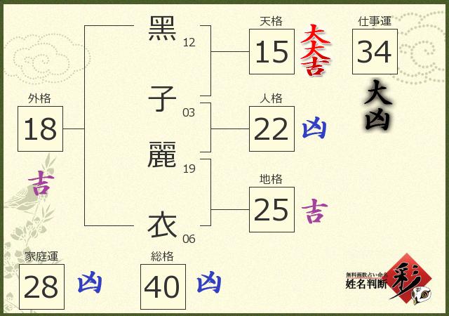 診断結果画像