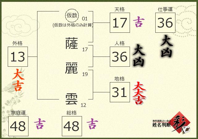 診断結果画像
