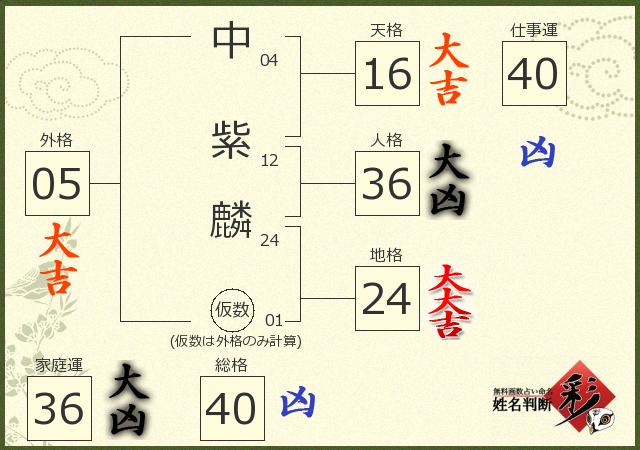 診断結果画像