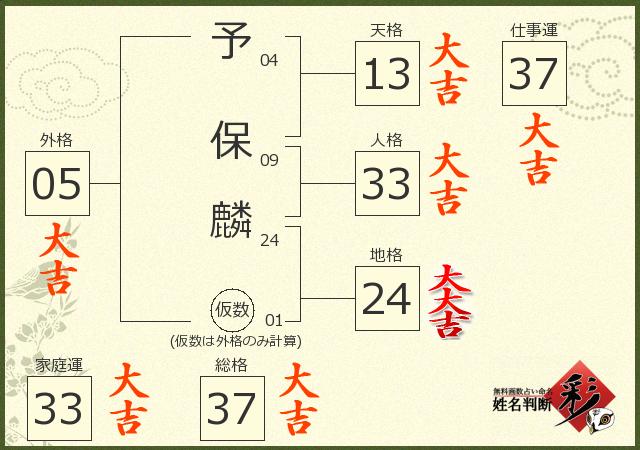 診断結果画像