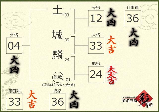 診断結果画像
