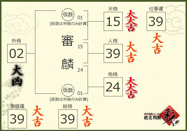 診断結果画像