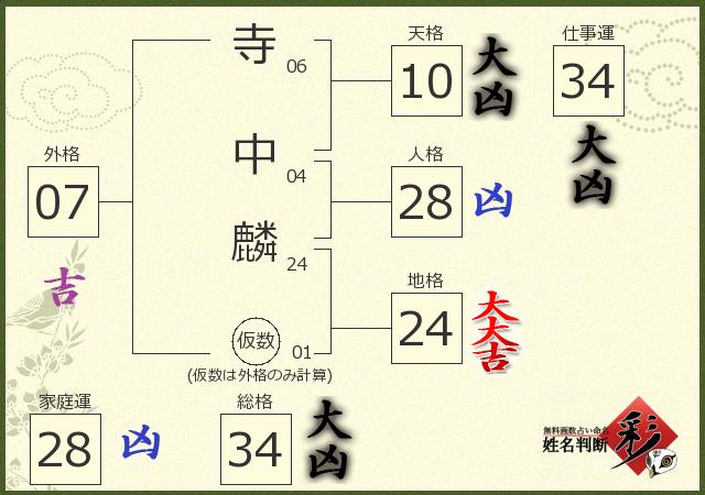 診断結果画像