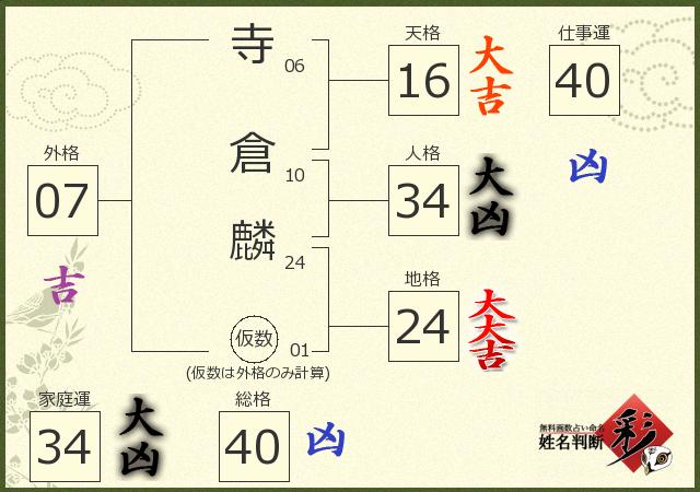 診断結果画像