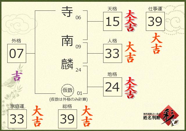 診断結果画像