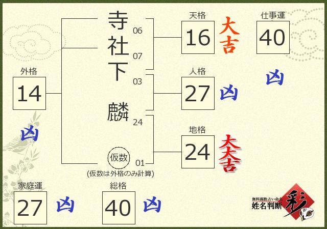 診断結果画像