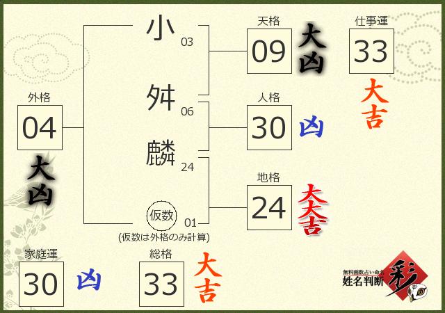 診断結果画像