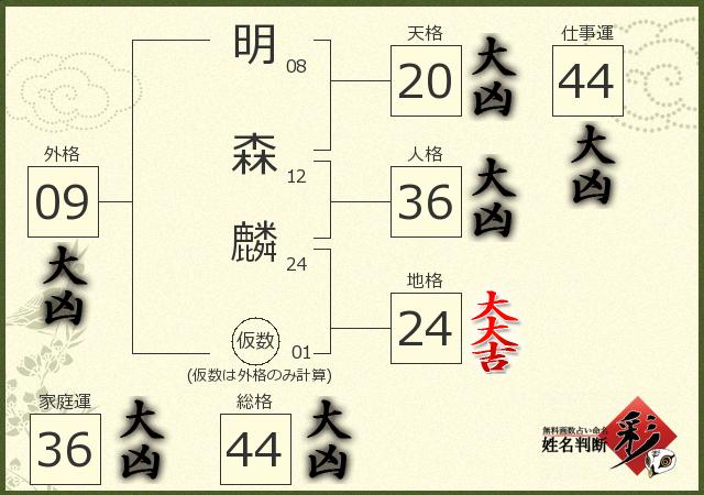 診断結果画像