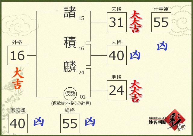 診断結果画像