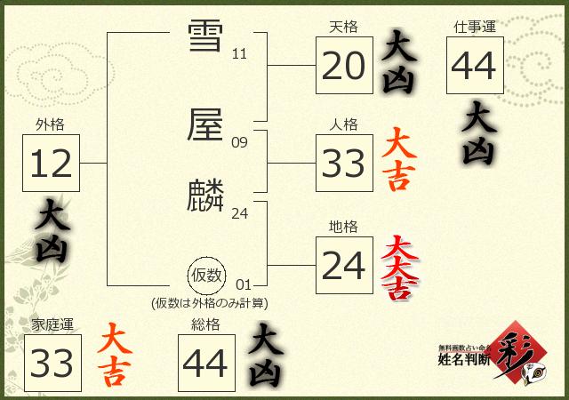 診断結果画像