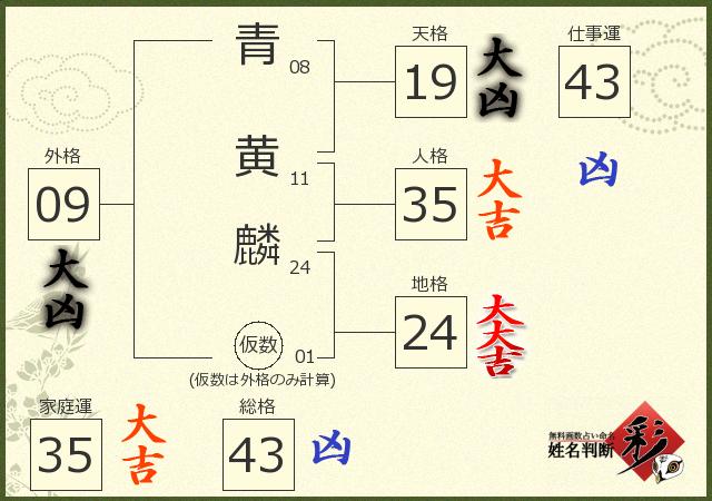 診断結果画像