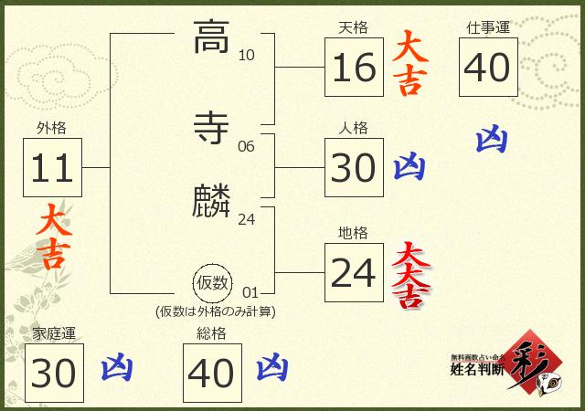診断結果画像