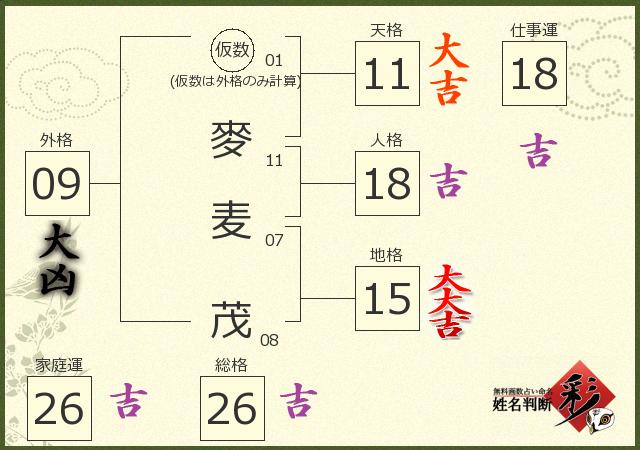診断結果画像
