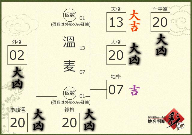 診断結果画像