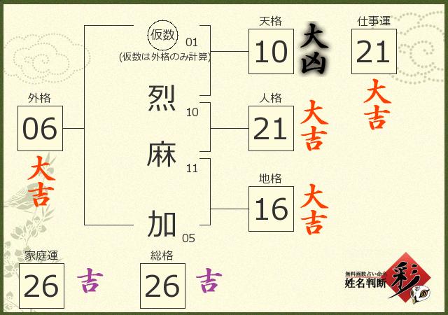 診断結果画像