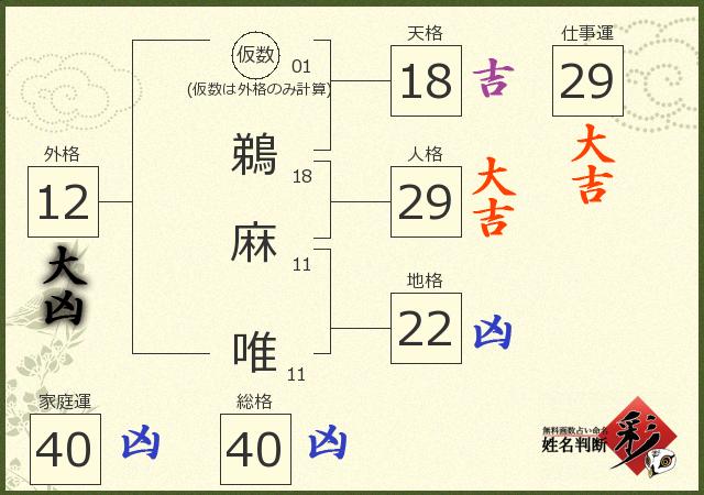 診断結果画像