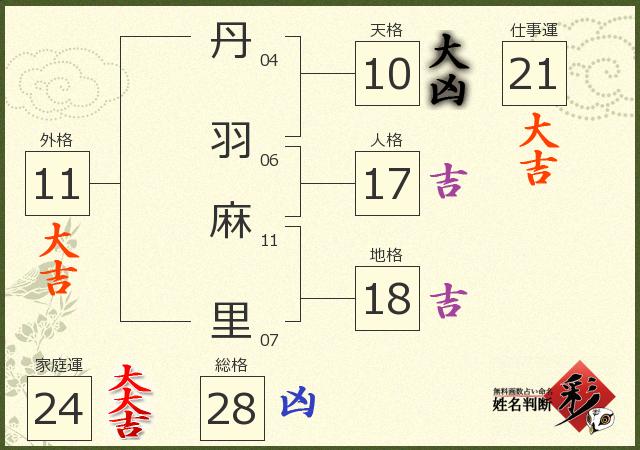 診断結果画像
