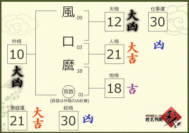 診断結果画像