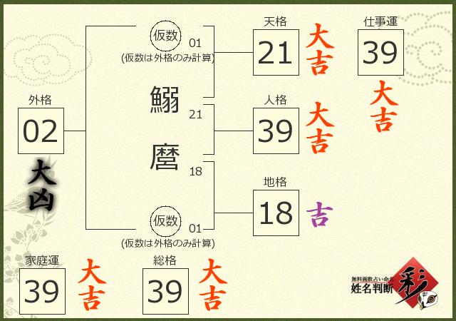 診断結果画像