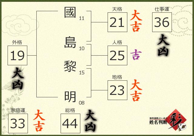 診断結果画像