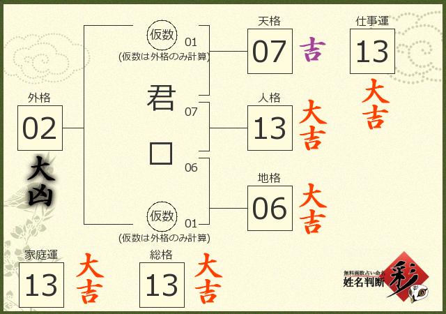 診断結果画像