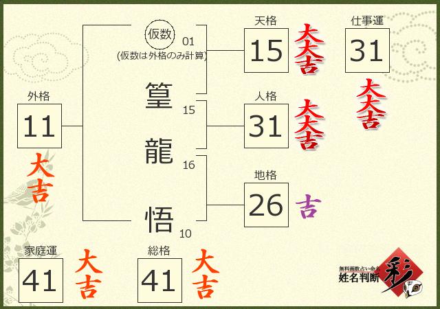 診断結果画像