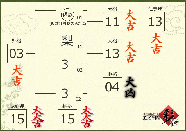診断結果画像